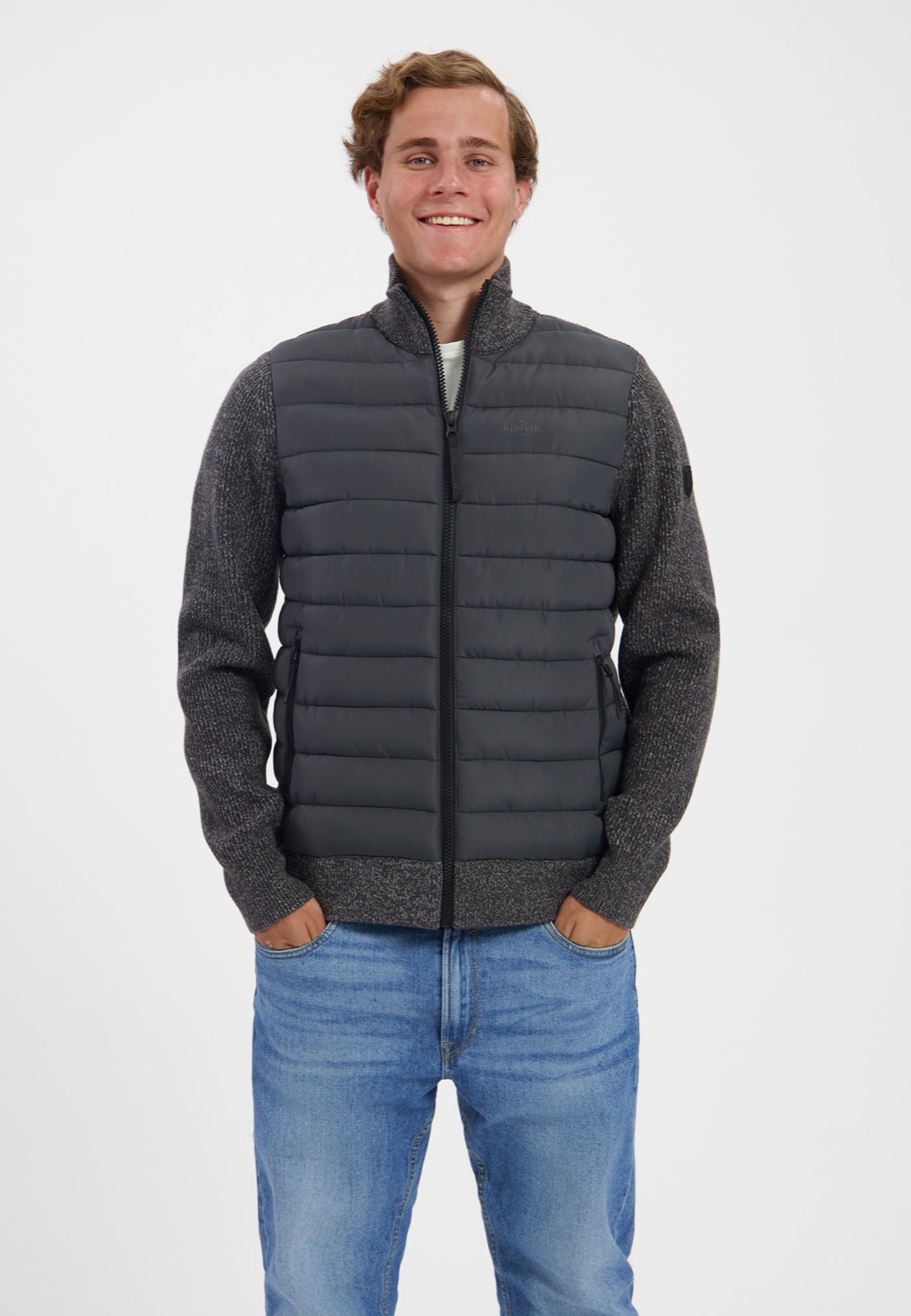 Kjelvik Hybrid Jacket Kas Heren