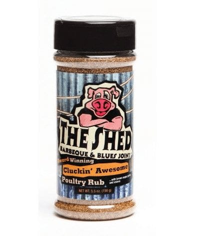 The Shed Cluckin' Awesome Poultry Rub 156G