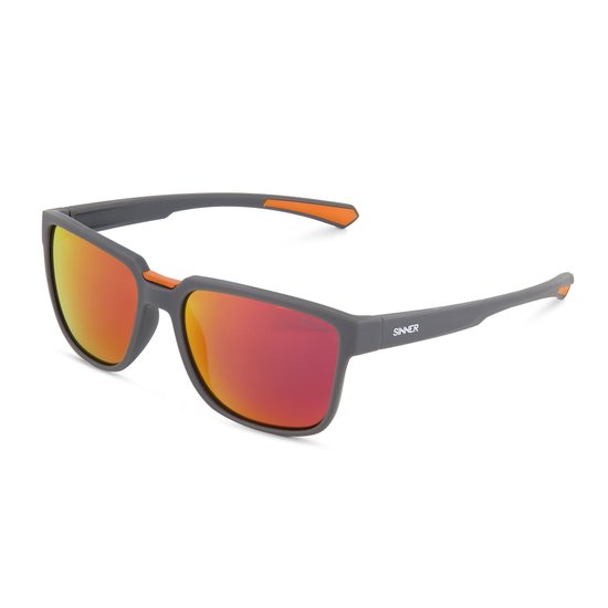 Sinner Knoll M Dk Gry/Org-Sintec® Red Oil
