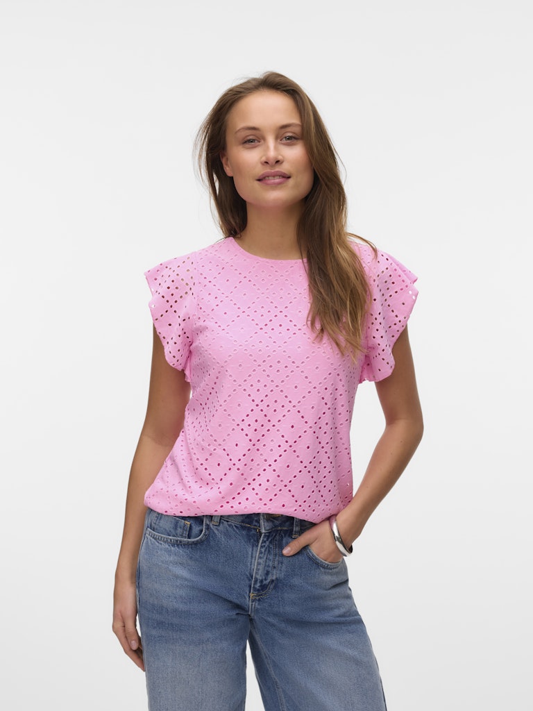 Vero Moda Tassa SL Frill Top Dames