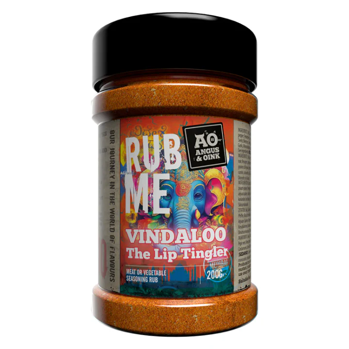 Angus & Oink Rub Vindaloo The Lip Tingler 200 Gr