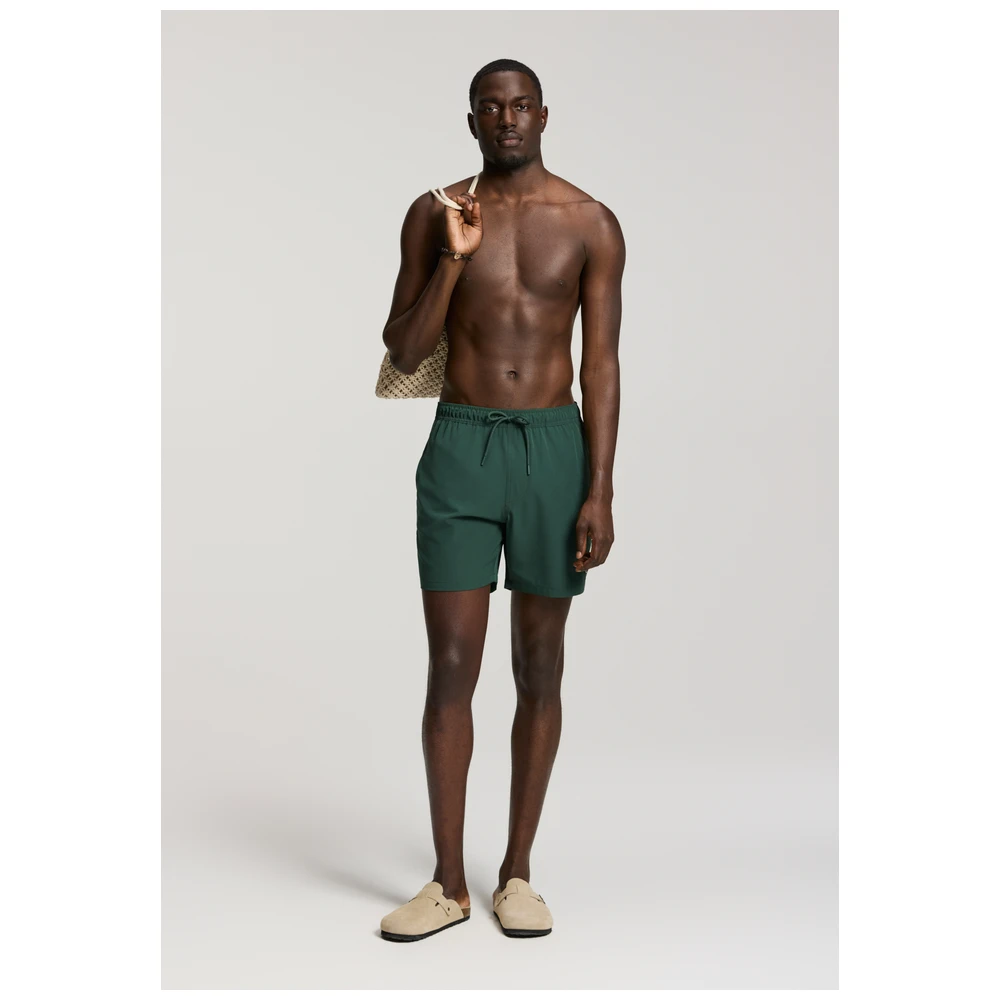 Shiwi Scott Stretch Swim Shorts 6 Inch Solid Heren