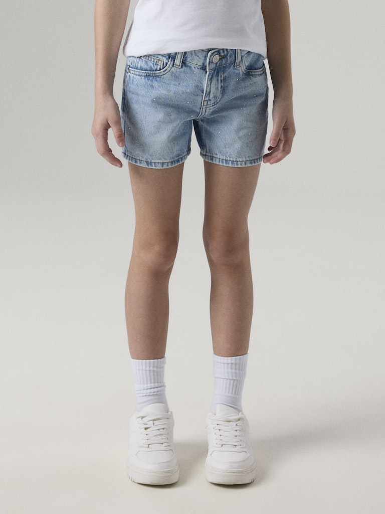 Name IT Kids Rose Reg Dnm Shorts