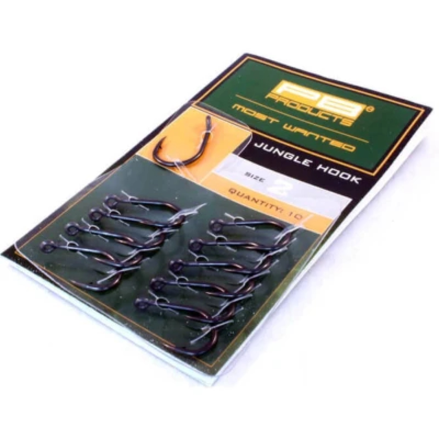 Pb Products Jungle Hook Dbf Size 8 10Pcs