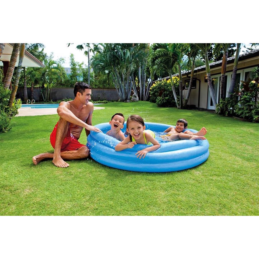 Intex Crystal Blue Kinderzwembad 168 X 41 Cm