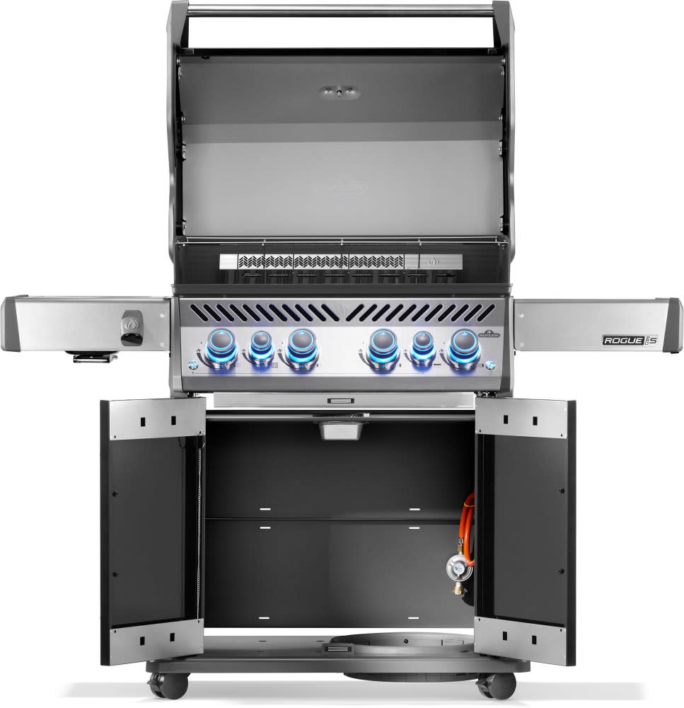 Napoleon Rogue Pro-S 525 Met Sizzle Zone En Achterbrander Zwart