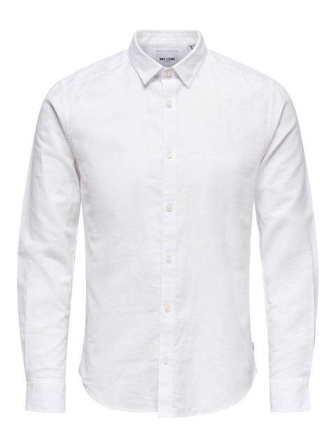 Only & Sons Caiden Ls Solid Linen Shirt