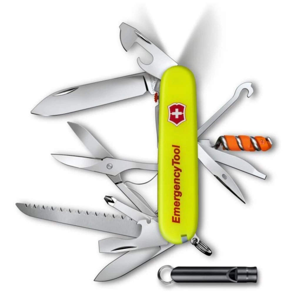 Victorinox Zakmes Huntsman Emergency Tool, 23 Functies, Fluo Geel