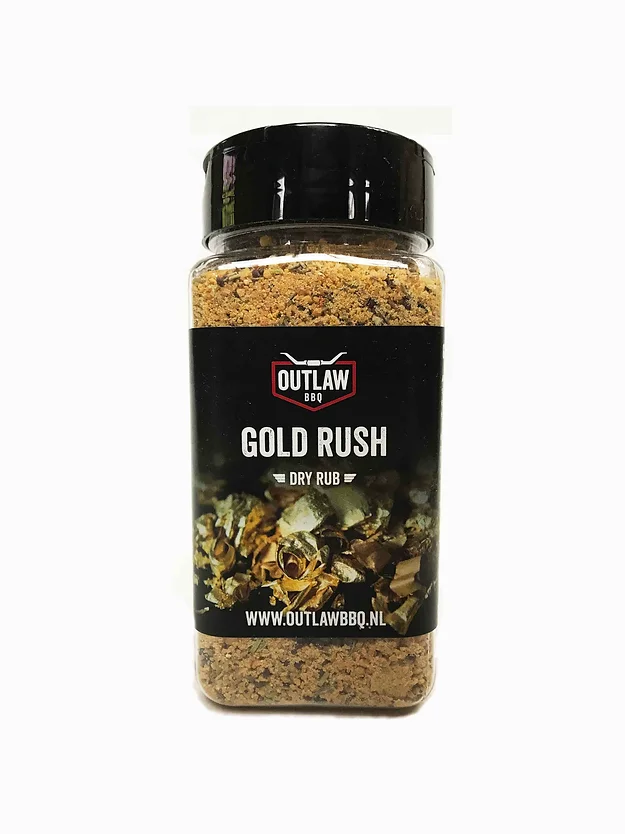 Outlaw Bbq Dry Rub Gold Rush 240Gr