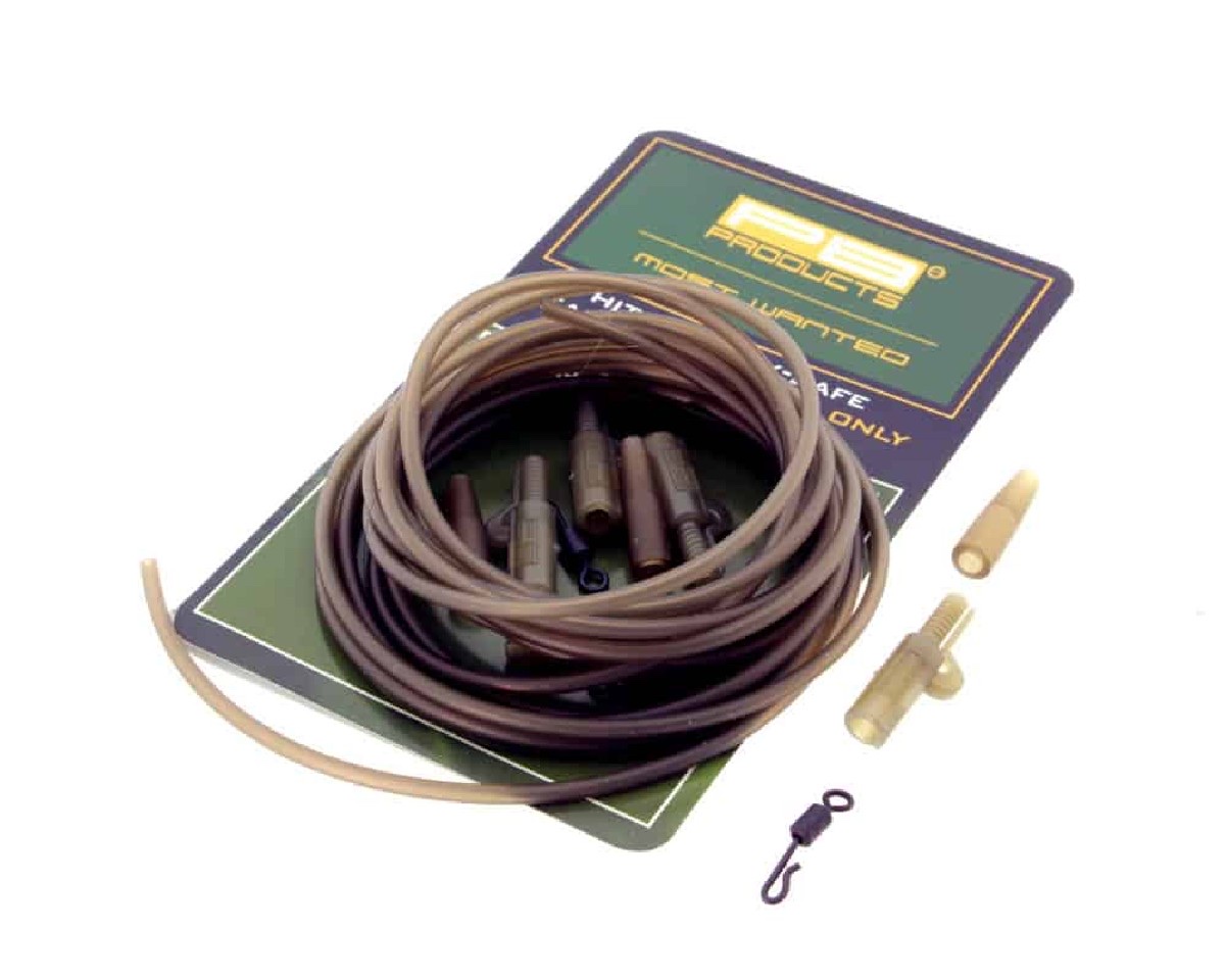 PB Products Hit & Run X-Safe Leadclip Mainline Only Pack Silt 4Pcs