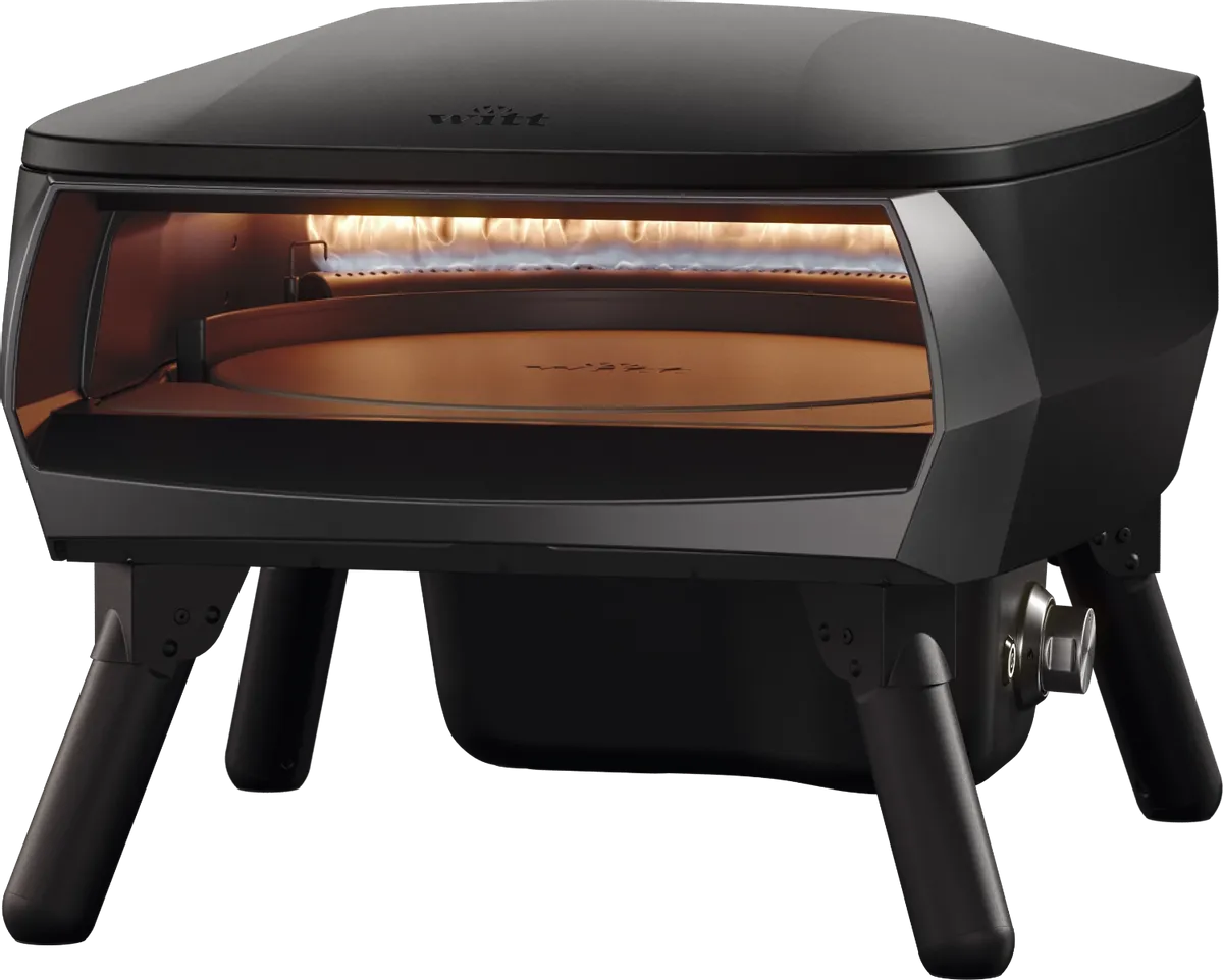 Piccolo Rotante Pizza Oven 13" Mat Zwart