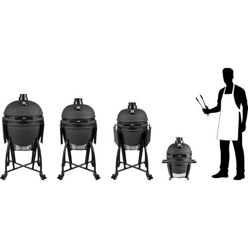 Grill Guru Prime Matt Black Compact