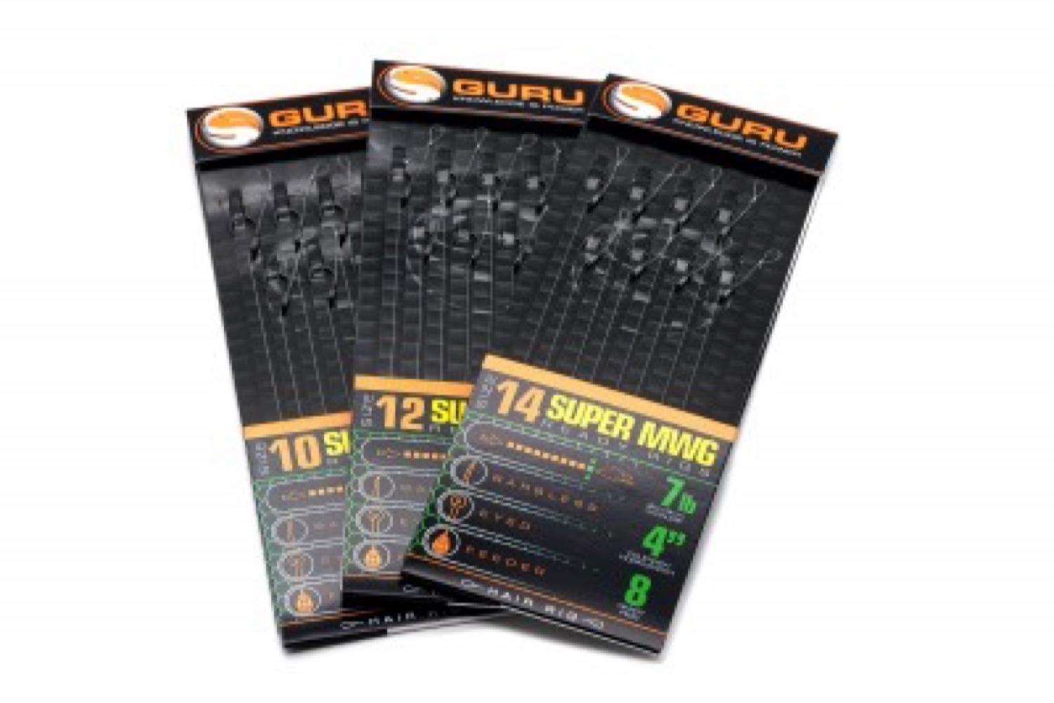 Guru Smwg Standard Hair 4"Size 12 0.19Mm