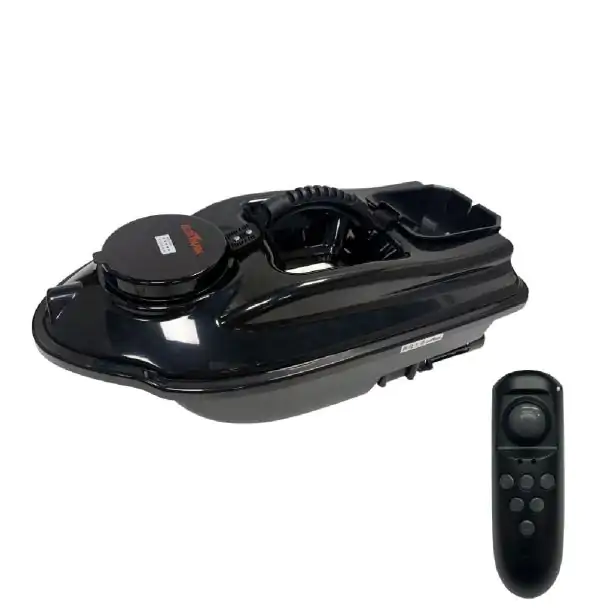 Boatman Actor Basic V6 Zwart + Kompas & Werpbak