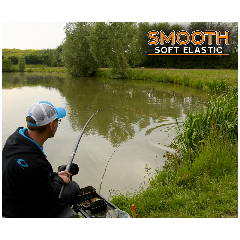 Cresta Smooth Soft Elastic Black 1.4Mm 5M