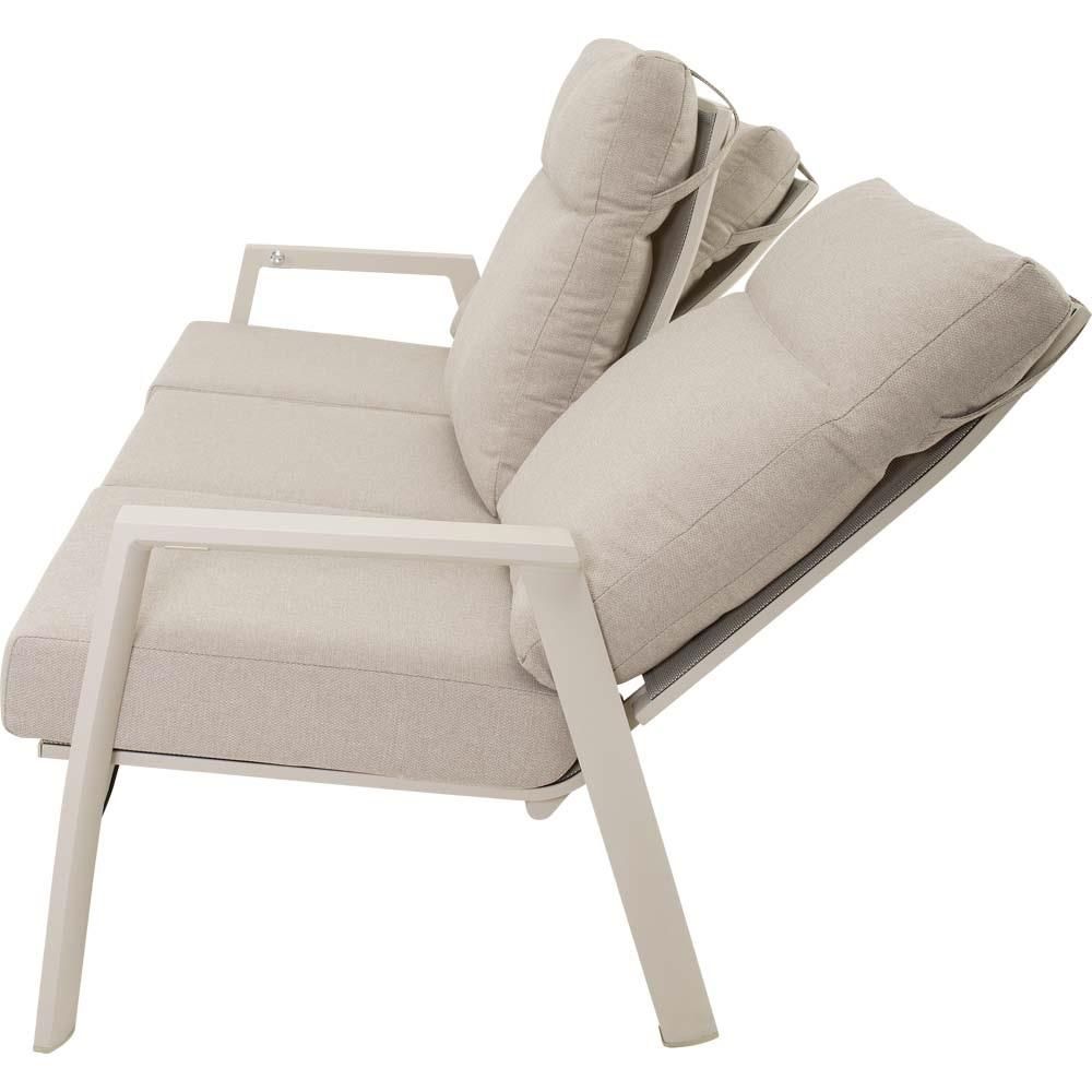Leslie Living Loungebank Ohio Crema 3 Persoons