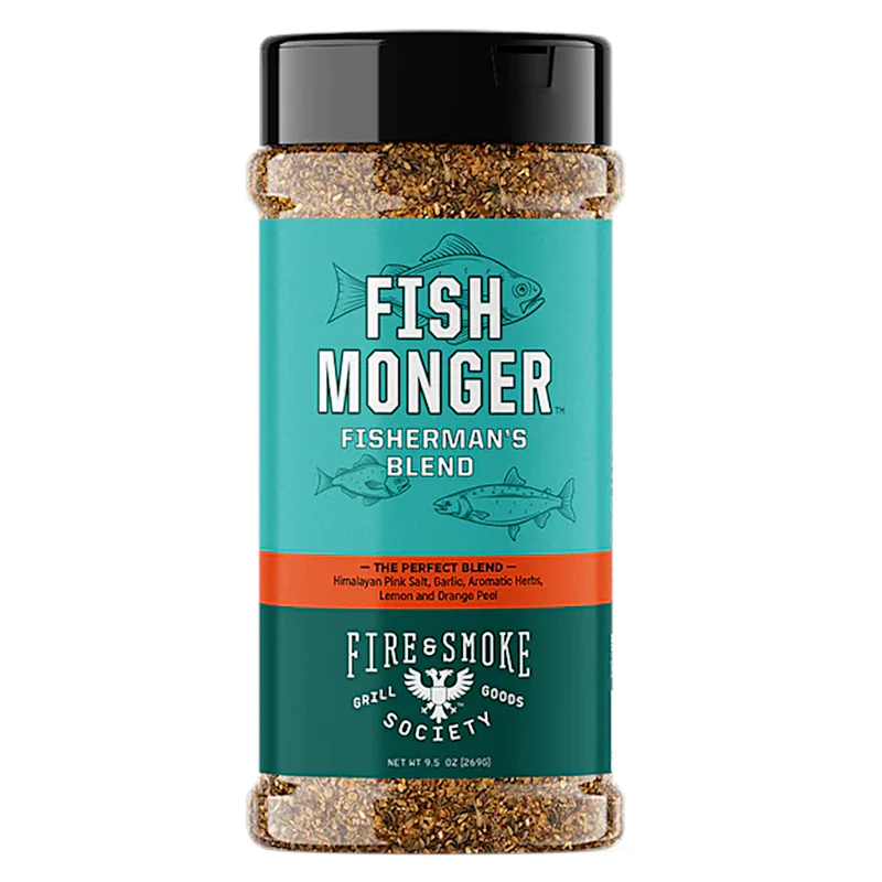 Fire & Smoke Society Rub Fish Monger Seasoning 269G