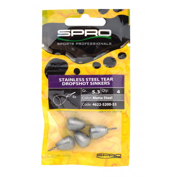 Spro Stainless Steel Ds Sinkers Ms
