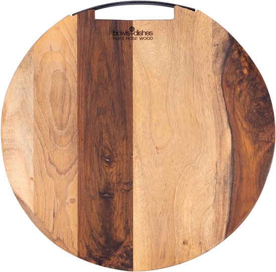 Bowls & Dishes Pure Rose Wood Serveerplank Rond