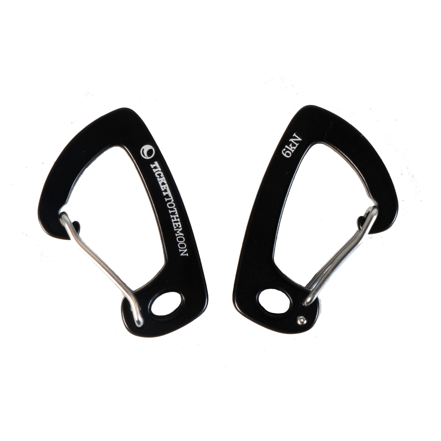 Ticket To The Moon Carabiner In Blister 600Kg