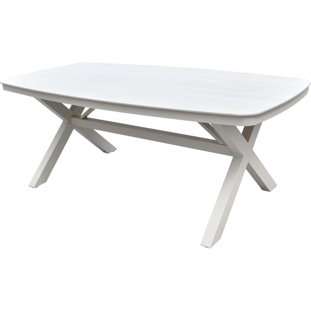 Leslie Living Tuintafel Davos Deens Ovaal 200 CM Crema