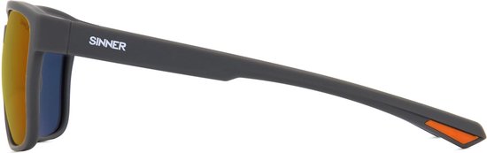 Sinner Knoll M Dk Gry/Org-Sintec® Red Oil