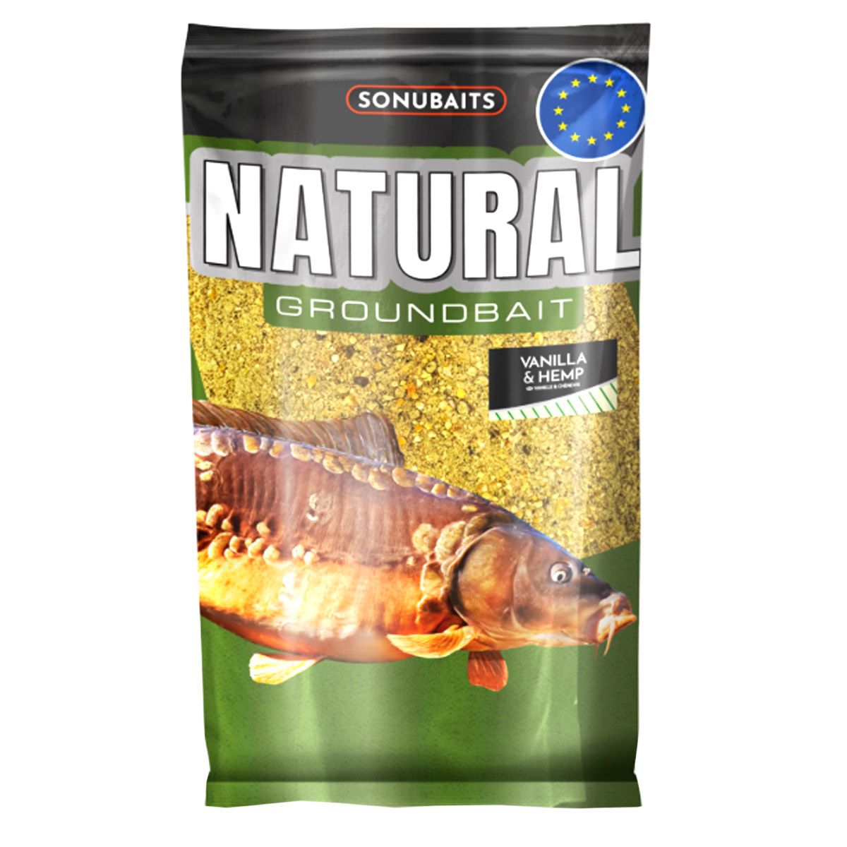 Sonubaits Natural Groundbait Vanille & Hemp 1KG