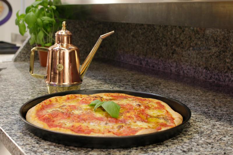 GI Metal Bakplaat Rond 30x2,5Cm