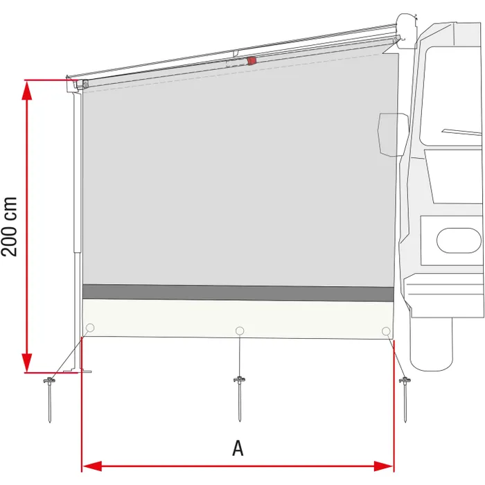 Fiamma Sun View Side F45 / F65 / F80