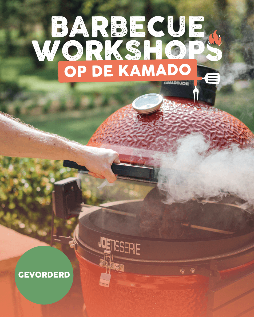 Kamado BBQ Workshop Gevorderd