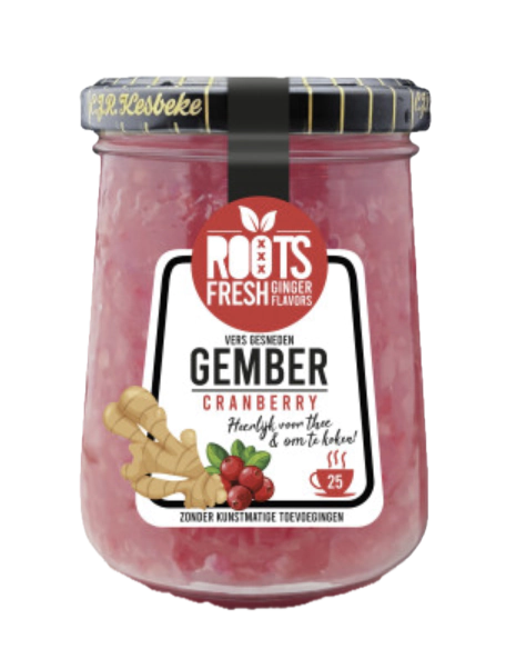 KESBEKE POT GEMBER CRANBERRY 235 GR KESBEKE POT GEMBER CRANBERRY 235 GR