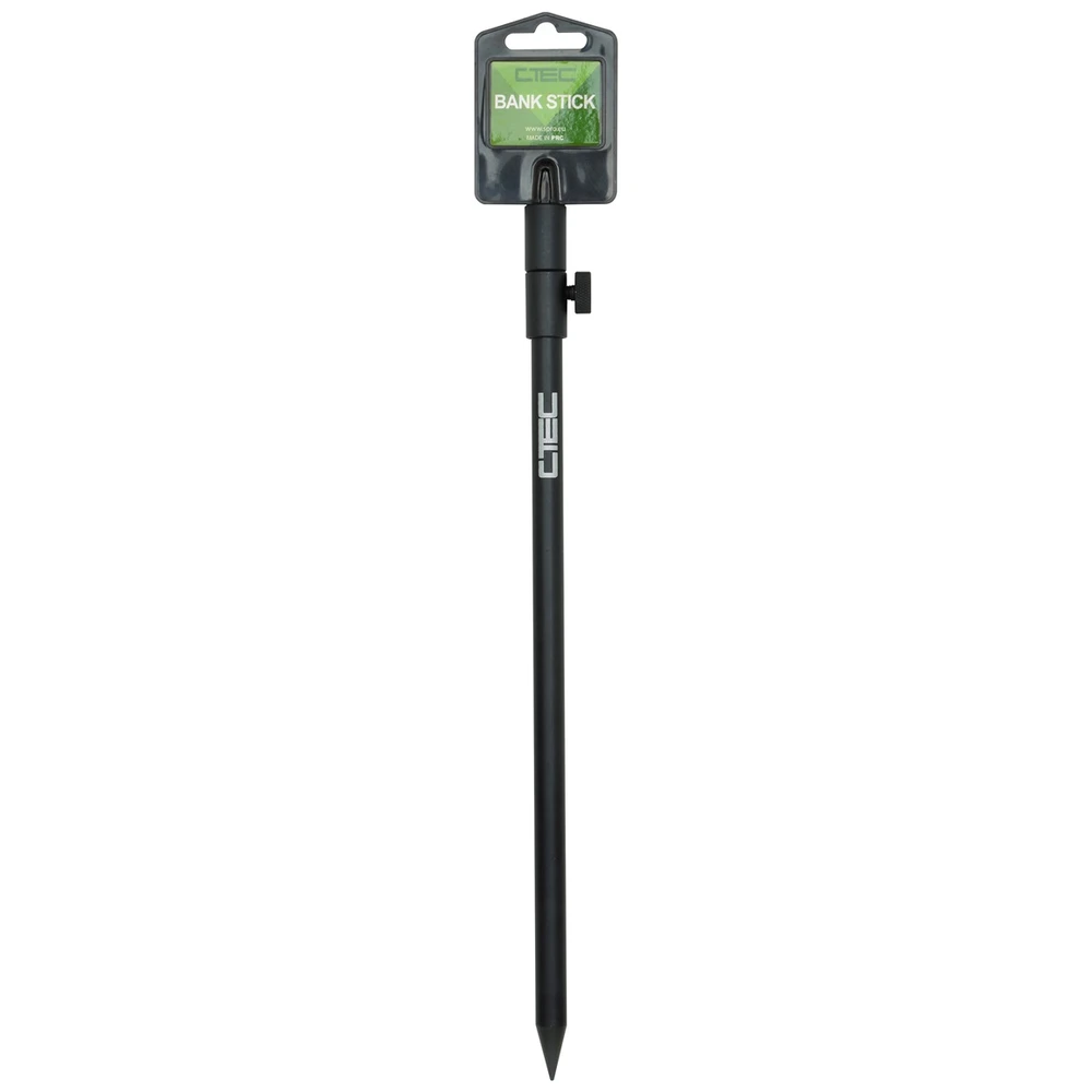 Ctec Matt Black Alu Bankstick 40-70Cm