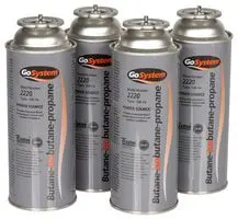 GoSystem 4 Pack Butaan gascartridge