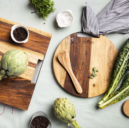 Bowls & Dishes Pure Rose Wood Serveerplank Rond