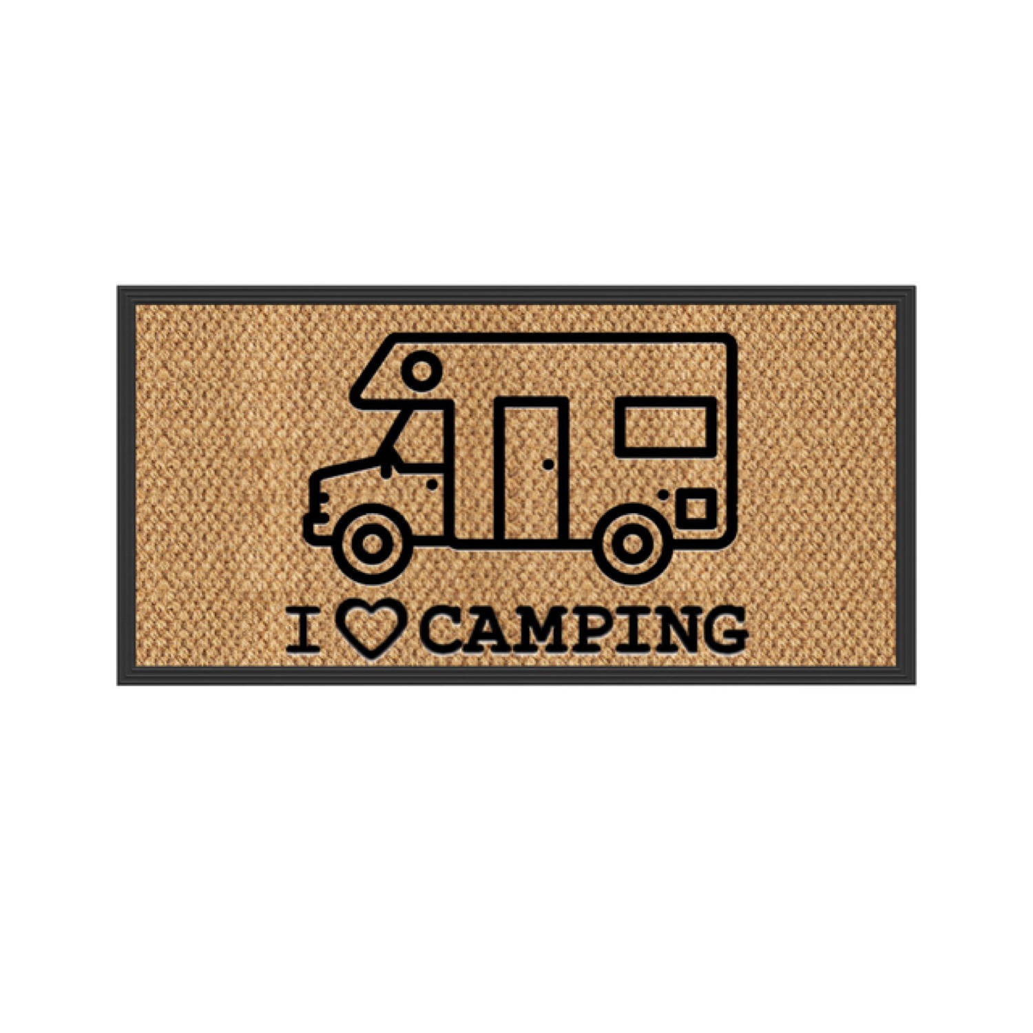 Arisol Deurmat Kokos/Rubber 25X50 Camper
