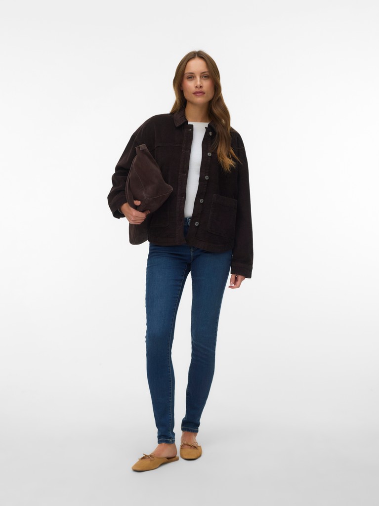 Vero Moda Jamie LS Corduroy Shacket Mix Dames