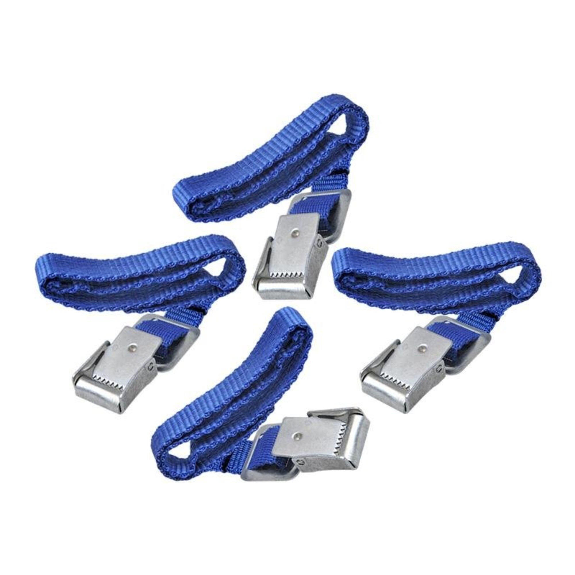 Proplus Fietsriempjes Met Metalen Gesp Voor Fietsdrager - 4 Stuks Proplus Fietsriempjes Met Metalen Gesp Voor Fietsdrager - 4 Stuks