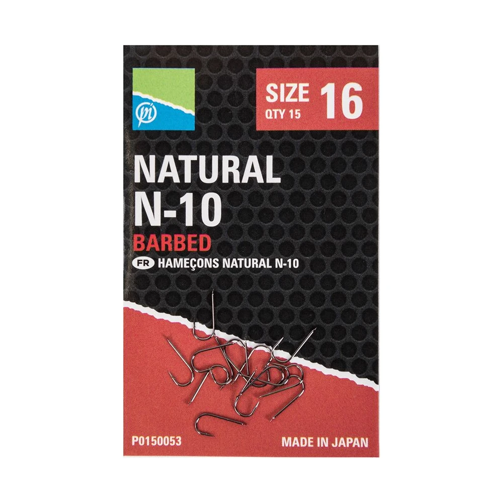 Preston Natural N-10 Barbed Size 16