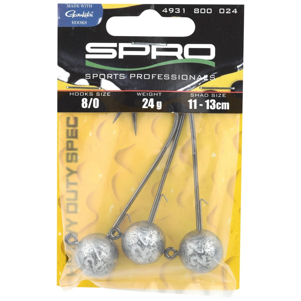Spro Round HD Jighead 90 14G #8/0