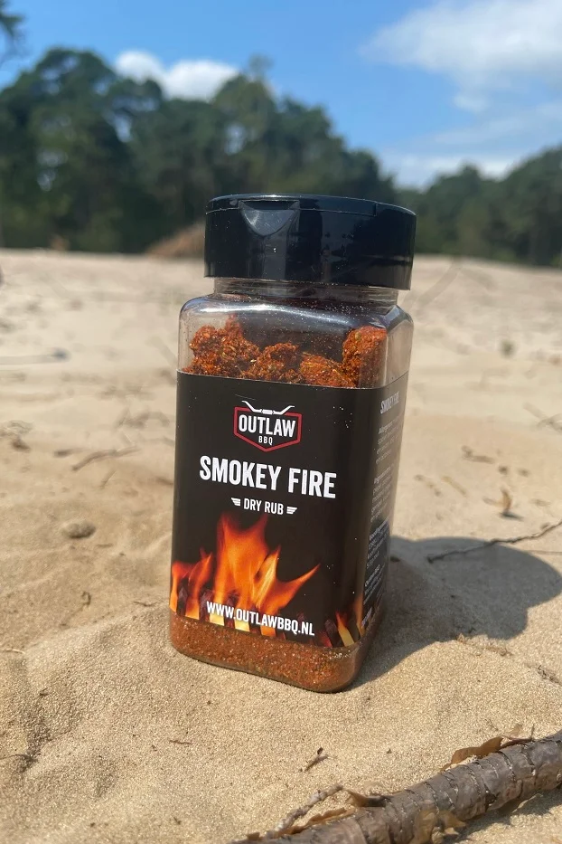 Outlaw Bbq Dry Rub Smokey Fire 150Gr