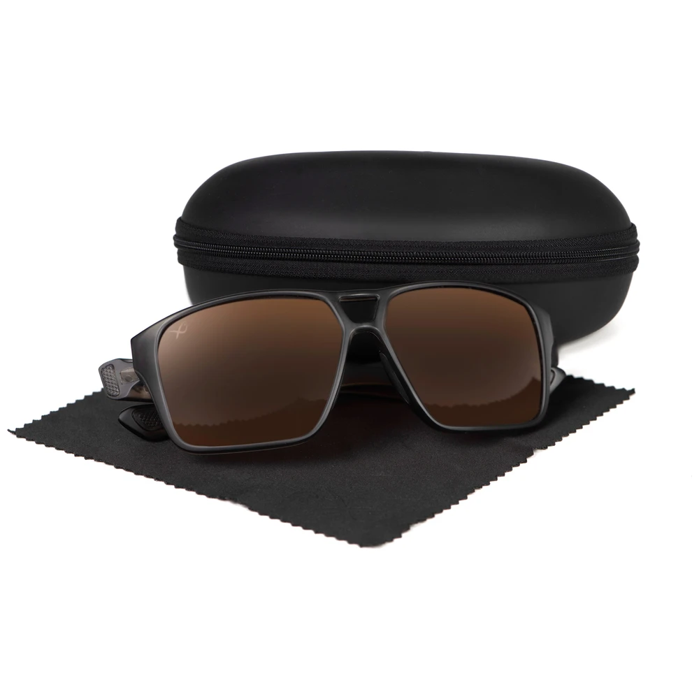 Matrix Zonnebril Gepolariseerd Casual Frosted Black