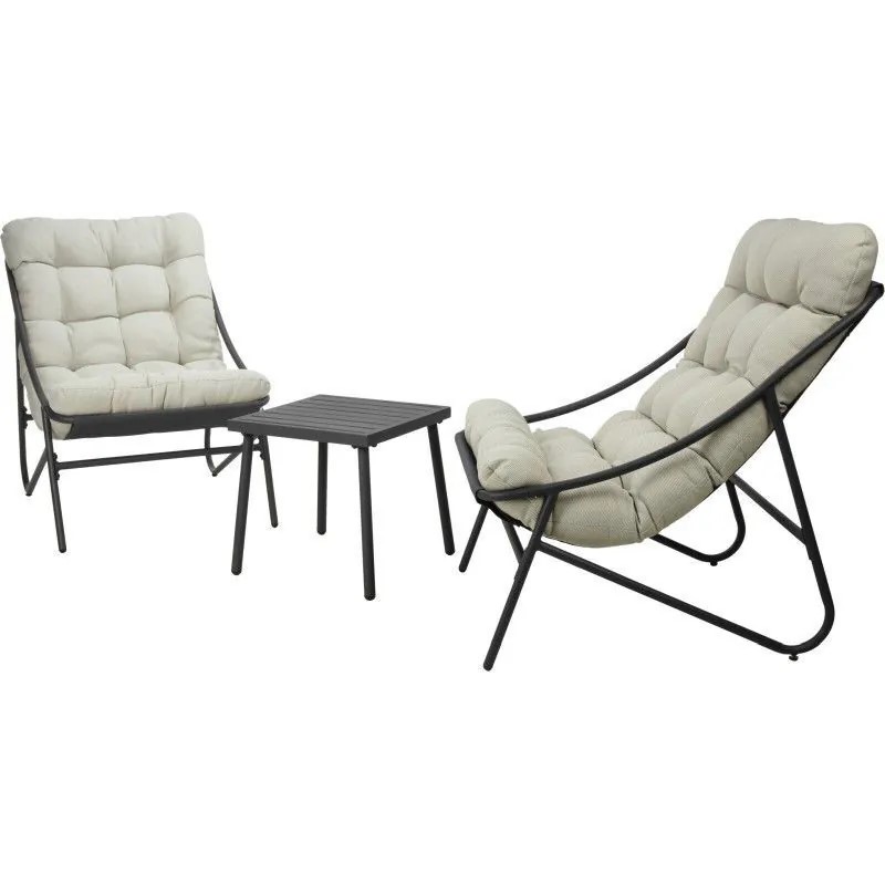 Tuinmeubelset 3-Delig