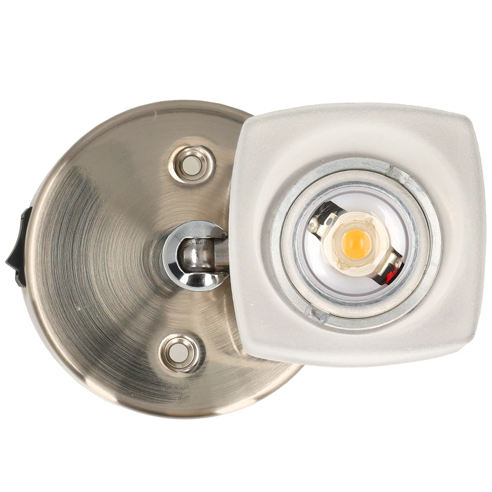 Haba Luna 12V Led Spot Satin Nickel