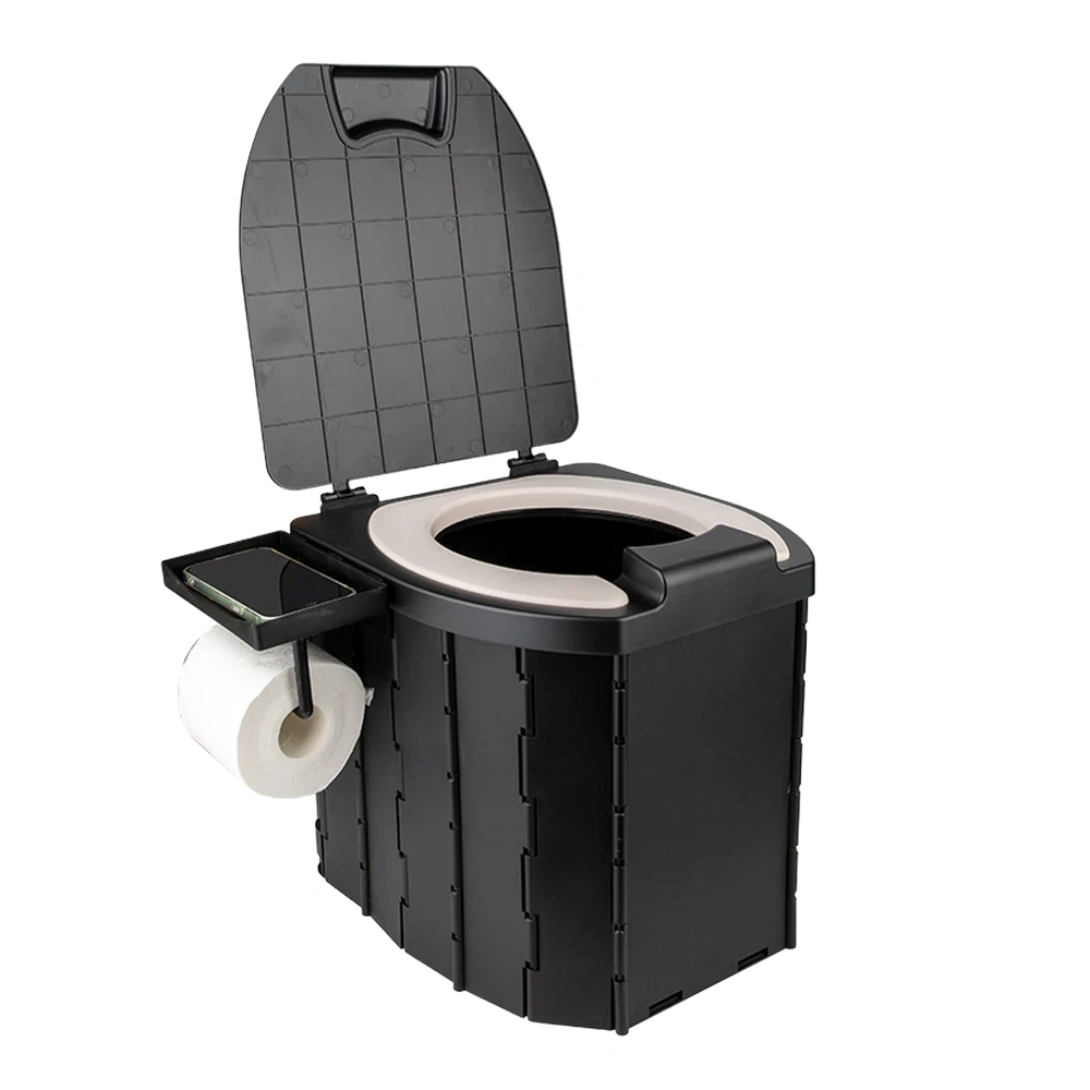 Happy Rhino Toilet Draagbaar Opvouwbaar Met Zitkussen