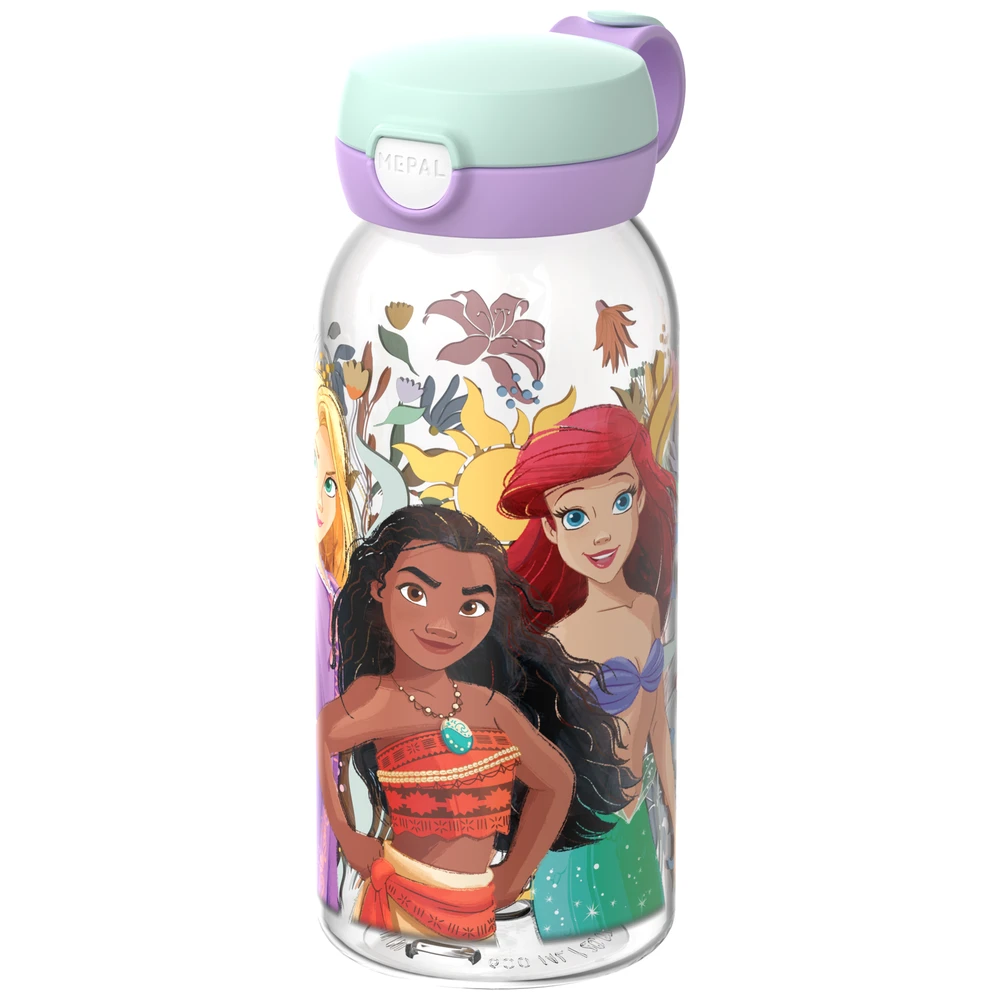 Mepal Drinkfles Met Flipdop Campus 600 Ml - Princess Power