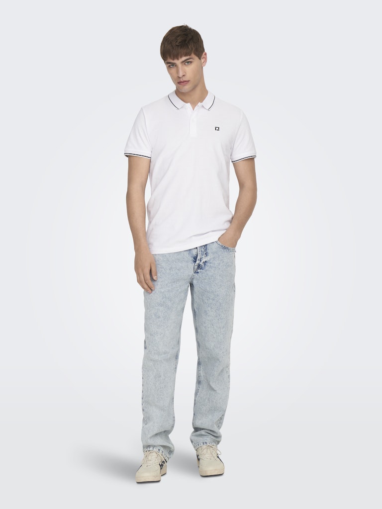 Only & Sons Fletcher Life Slim Ss Polo