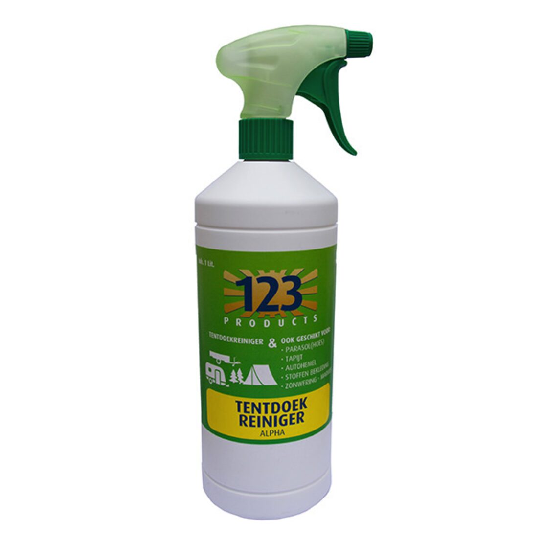 123 Products Alpha Tentdoekreiniger 1Ltr