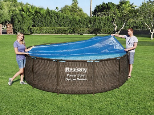 Bestway Flowclear Zomerkleed Solar Rond 366, 80 Microns