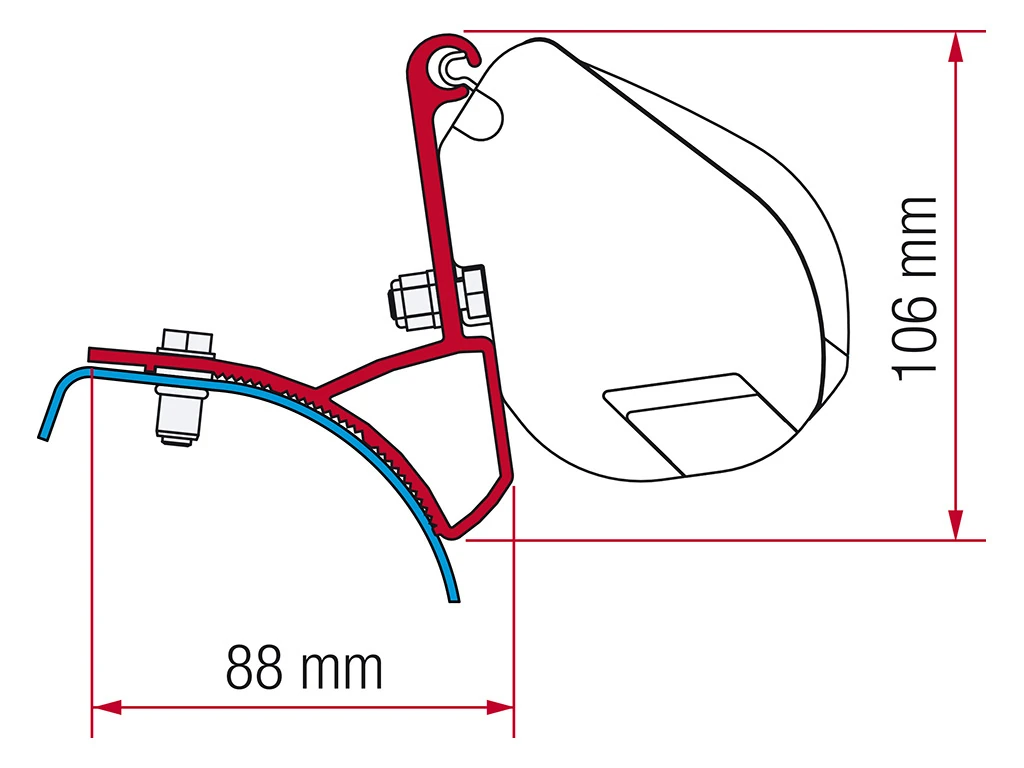 Fiamma Kit F35 Pro Renault Trafic Opel Vivaro