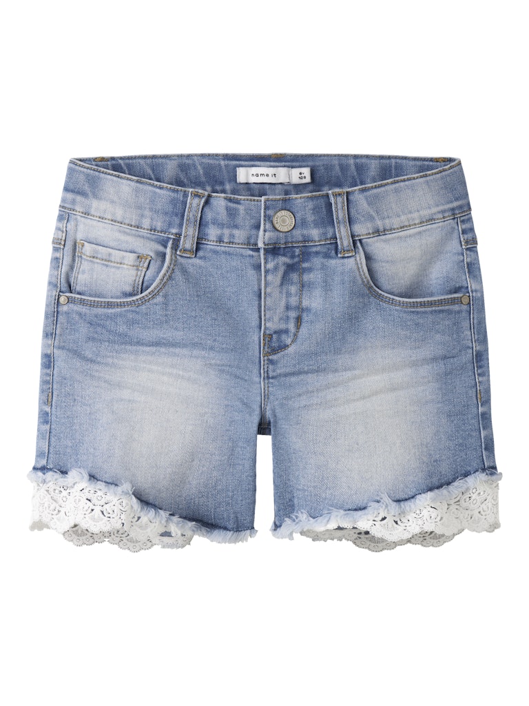 Name It Kids Salli Slim Dnm Shorts 5372-Ha Meisjes